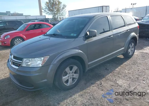 2013 Dodge Journey American Value Pkg from USA, damaged, VIN 3C4PDCAB7DT557050